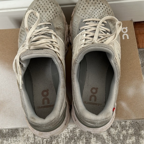 Gray and white On running shoes. - Picture 8 of 14